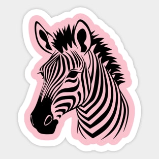 Zebra Sticker